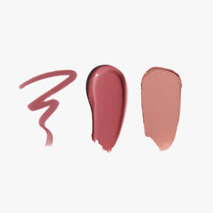 Pucker Up Lip Trio - Malt / Blush Brown / Crush
